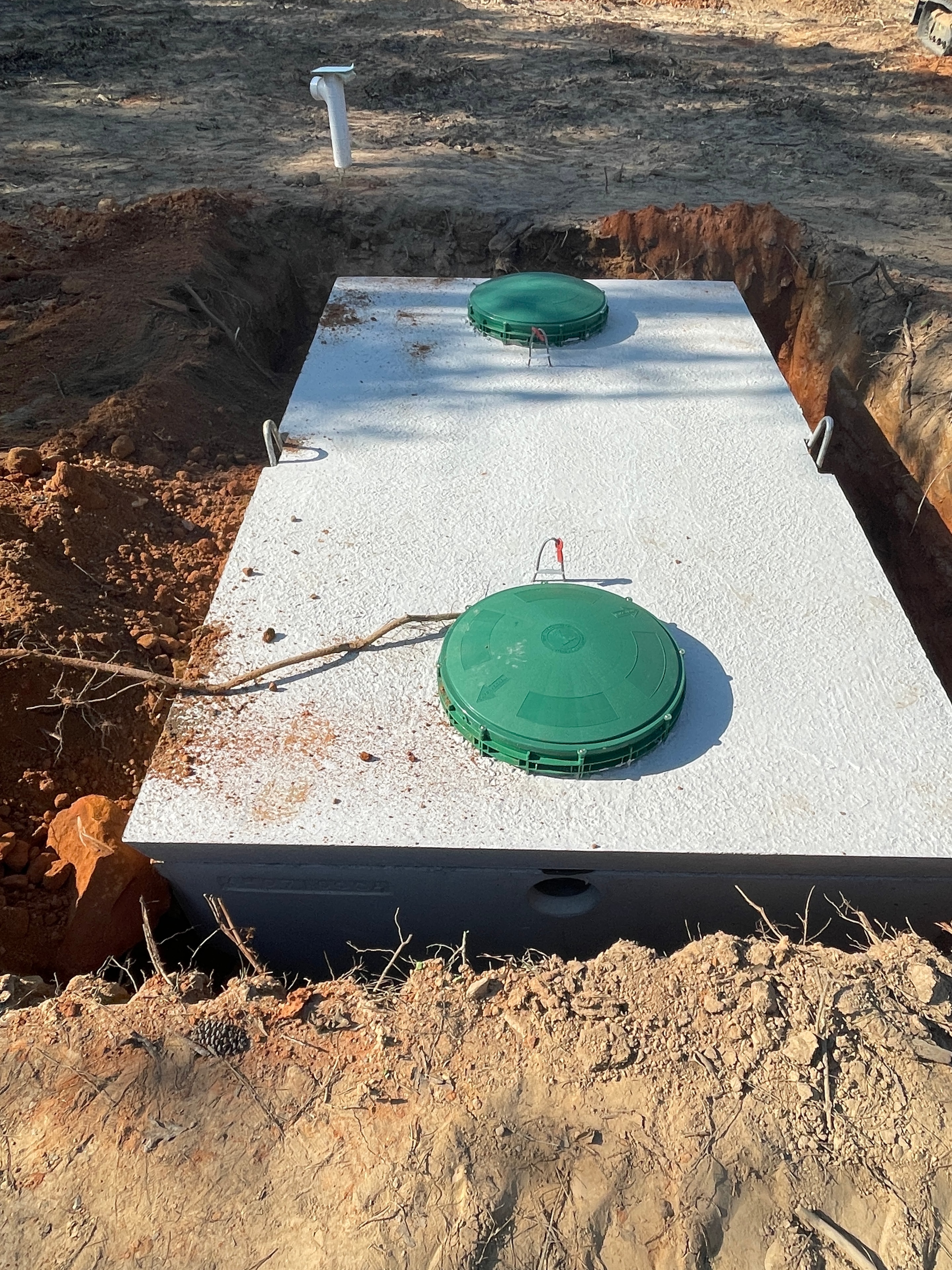 Septic tank system installation by Premier PPM in West Alabama